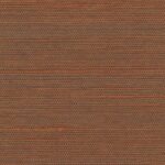 Wandbekleding Elitis Tribus Favoris RM 1070-35 met een horizontaal geweven patroon in warme rood- en bruintinten.