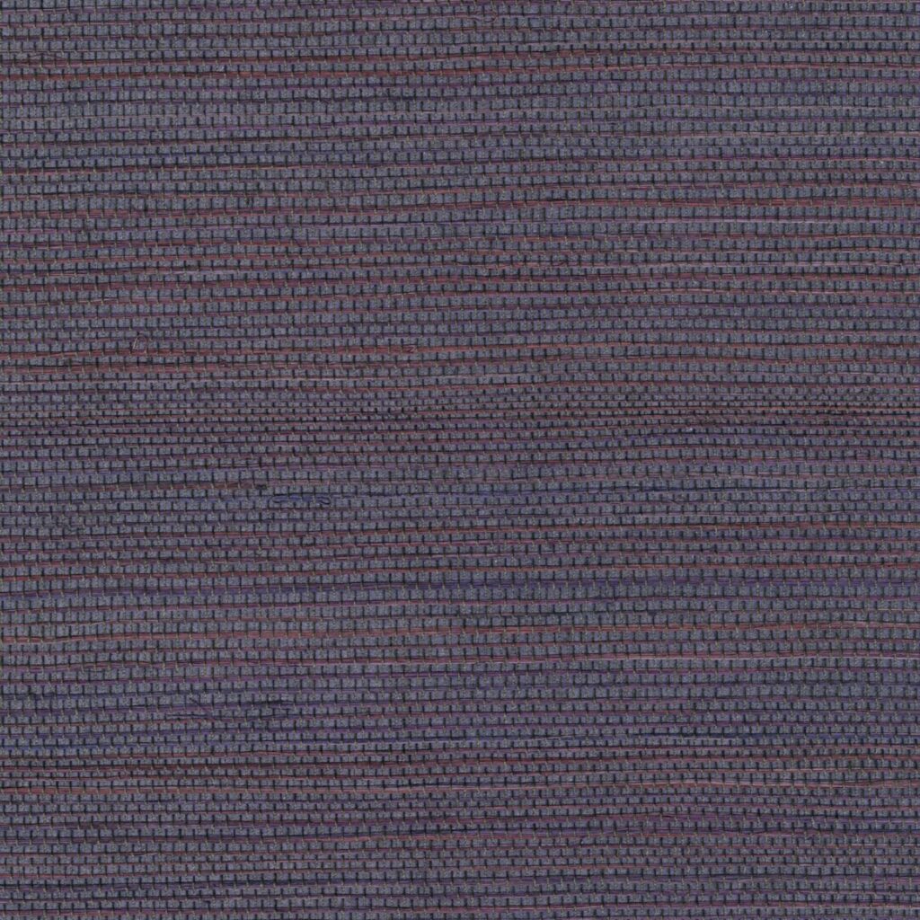 Donkerpaars geweven textuurpatroon uit de Elitis Tribus Favoris RM 1070-41 collectie.