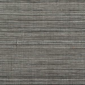 Close-up van het geweven textielpatroon van Elitis Tribus Favoris RM 1070 80 in grijstinten.