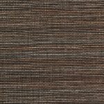 Close-up van het geweven oppervlak van Elitis Tribus Favoris RM 1070-82 behang in aardetinten.