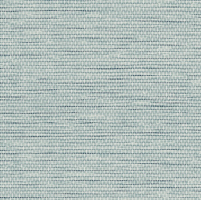 Grijsblauw geweven patroon van het Le Papier Tissé 60506A Arte behang van Buningh.