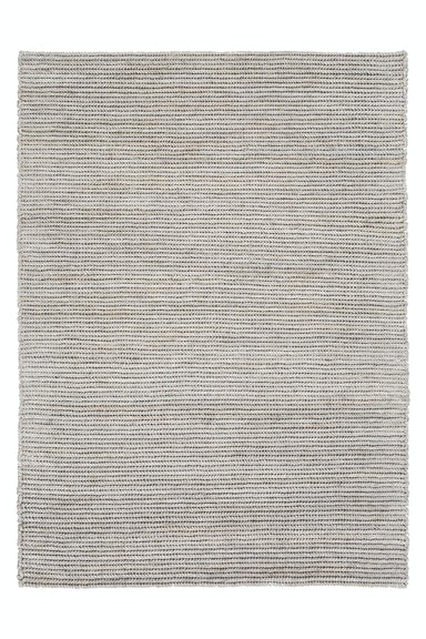 Beige limited edition vloerkleed Abaca AB-19317 Tapioca met een grof geweven textuur in een rechthoekige vorm.