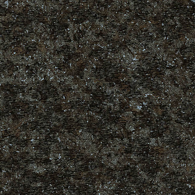 Donkerblauw-behang met een rijke textuur en abstract luipaardpatroon uit de Moooi Bearded Leopard-collectie.