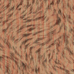 Abstracte behangprint Moooi Blushing Sloth MO2042 in goud met golvende lijnen en verticale strepen.