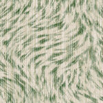 Behangpatroon Moooi Blushing Sloth MO2044 in mosgroen met abstracte strepen en textuureffect.