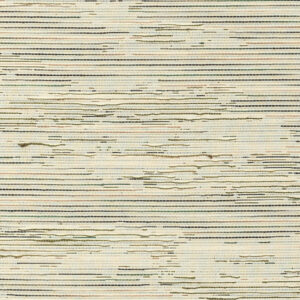 Behang met een horizontaal gestreept patroon in natuurlijke tinten uit de Moooi Tokyo Blue Tie Tami collectie.