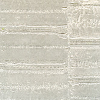 Textielstructuur in crèmekleurige stof met horizontale en verticale weeflijnen uit VP-424-04.