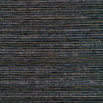 Donker textielpatroon VP-711-12 met horizontale, onregelmatige strepen in grijs-, blauw- en bruintinten.