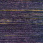 Textuurpatroon van VP-712-04 met horizontale lijnen in paarse, gele en blauwe tinten.