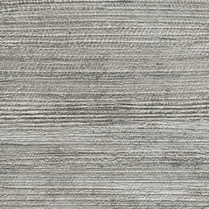 Grijs geweven textuurpatroon van wandbekleding VP-725-04 met horizontale lijnen.
