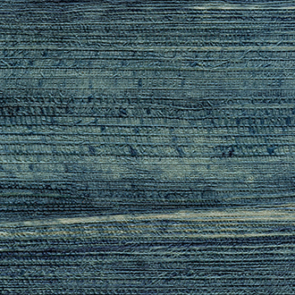 Donkerblauw textuurpatroon met een houtnerfstructuur, type VP-725-14.