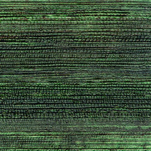 Groen en zwart geweven textuurpatroon van het materiaal VP-725-17.