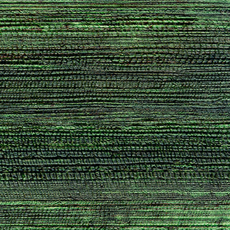 Groen en zwart geweven textuurpatroon van het materiaal VP-725-17.