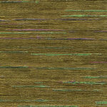 Textuurpatroon van de stof VP-851-06 met horizontale lijnen in olijfgroen en subtiele iriserende accenten.