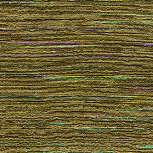 Textuurpatroon van de stof VP-851-06 met horizontale lijnen in olijfgroen en subtiele iriserende accenten.