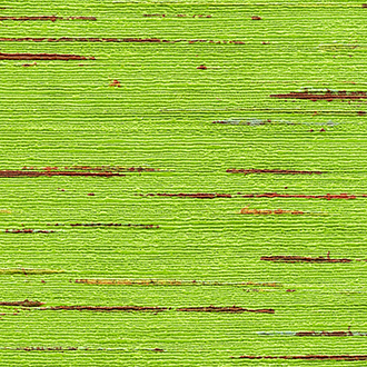 Textuurpatroon van VP-851-08 met een groene basis en horizontale strepen in roodbruine tinten.