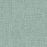 Groenblauw Arte Tela 57507 behang met een geweven textuurlook.