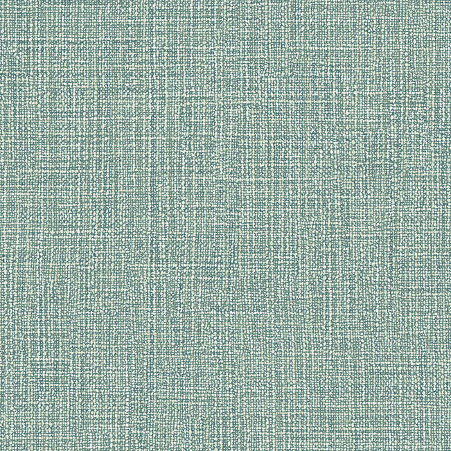 Groenblauw Arte Tela 57507 behang met een geweven textuurlook.