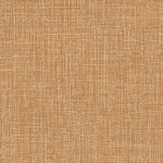 Behang met een geweven linnenstructuur in een warme, goudbruine kleur uit de Arte Tela collectie.