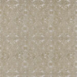 Behang met een verfijnd en symmetrisch oosterse patroon in gouden tinten uit de Casamance Jali 74420132 collectie.