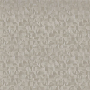 Beige Casamance Tiznit 74400140 behang met een geometrisch patroon van subtiele glans en textuur.