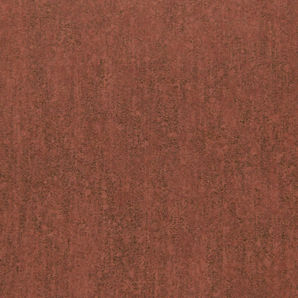 Roodbruin vinyl vloeroppervlak met een egale, licht gemarmerde structuur (kleurcode ca66).