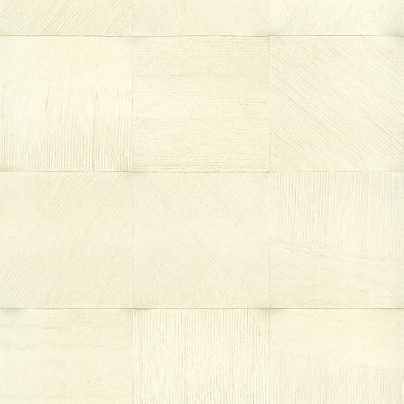 Lichtbeige Elitis Hanji Koshi RM 1060 01 behang met een subtiel vierkantlijnpatroon en textuur.