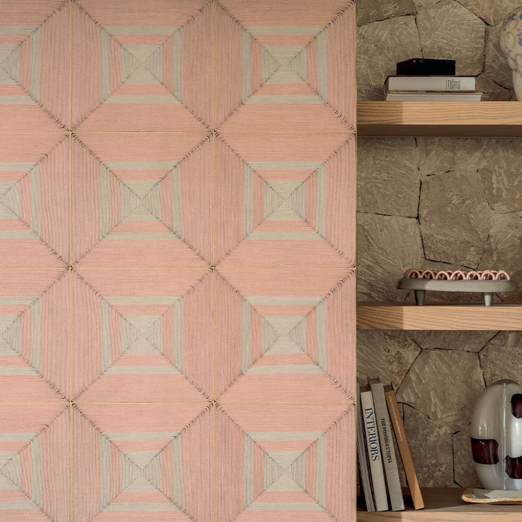 Elitis – Cordes sensibles x Veronique de Soutrait Carres jalonnes VP 996-50