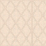 Lichtbeige chenille stof met een ton-sur-ton ruitpatroon uit de Elitis Forms Mône collectie (RM 1056 01).