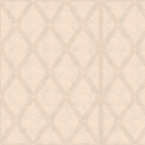 Lichtbeige chenille stof met een ton-sur-ton ruitpatroon uit de Elitis Forms Mône collectie (RM 1056 01).