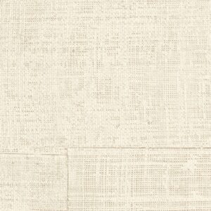 Beige wandbekleding uit de Elitis La Caravane collectie met een subtiele textielstructuur en artistiek patroon.