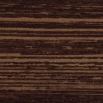 Bruine Elitis Mouvements behangtextuur met horizontale, abstracte lijnen in verschillende tinten.