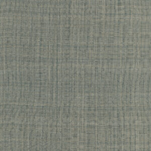 Lichtblauw linnenachtig textielpatroon met verweven beige draden uit de Arte Diffuse collectie.
