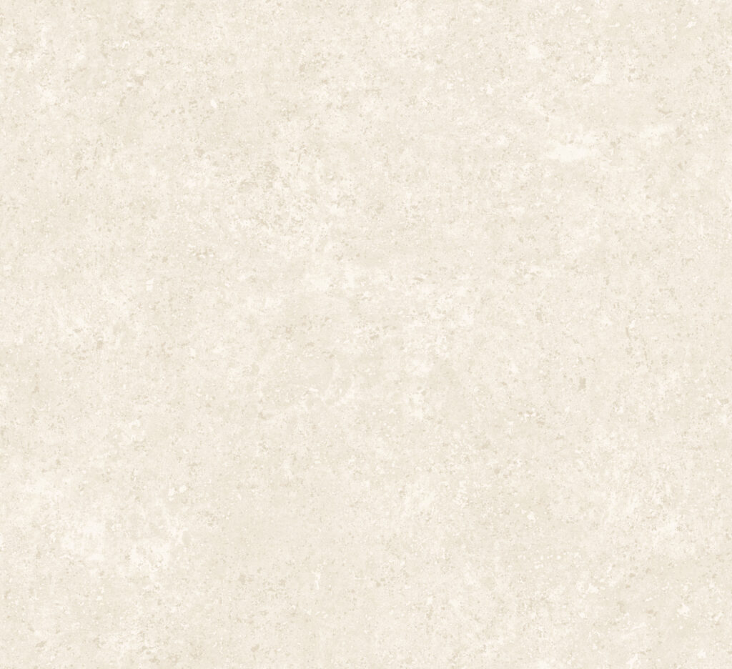 Lichtbeige kalkstenen structuur met een subtiel korrelig en gestuct oppervlak uit de Arte Essentials Kaolin Calcaire Stucco collectie.