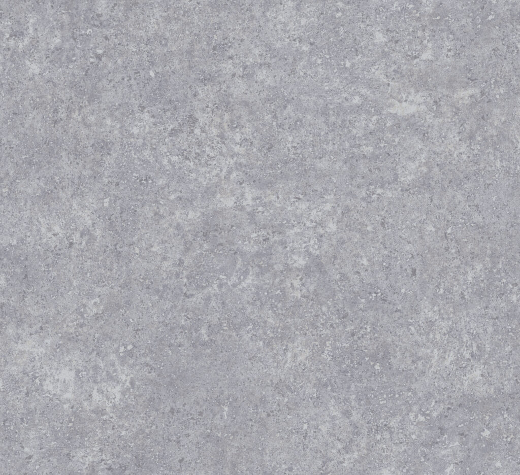 Grijs kalkstenen stucwerk met een natuurlijke, gespikkelde textuur uit de Arte Essentials Kaolin-collectie.