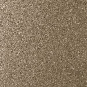 Close-up van de bruingrijze, korrelige textuur van het Arte Essentials Kaolin Grezzo 30384 behang.