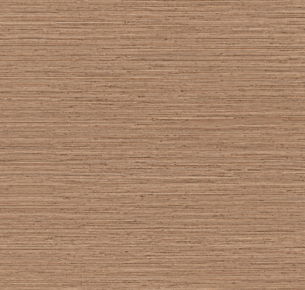 Behang met horizontale textuur in een warme koperbruine kleur uit de Arte Matiz 73526A collectie.