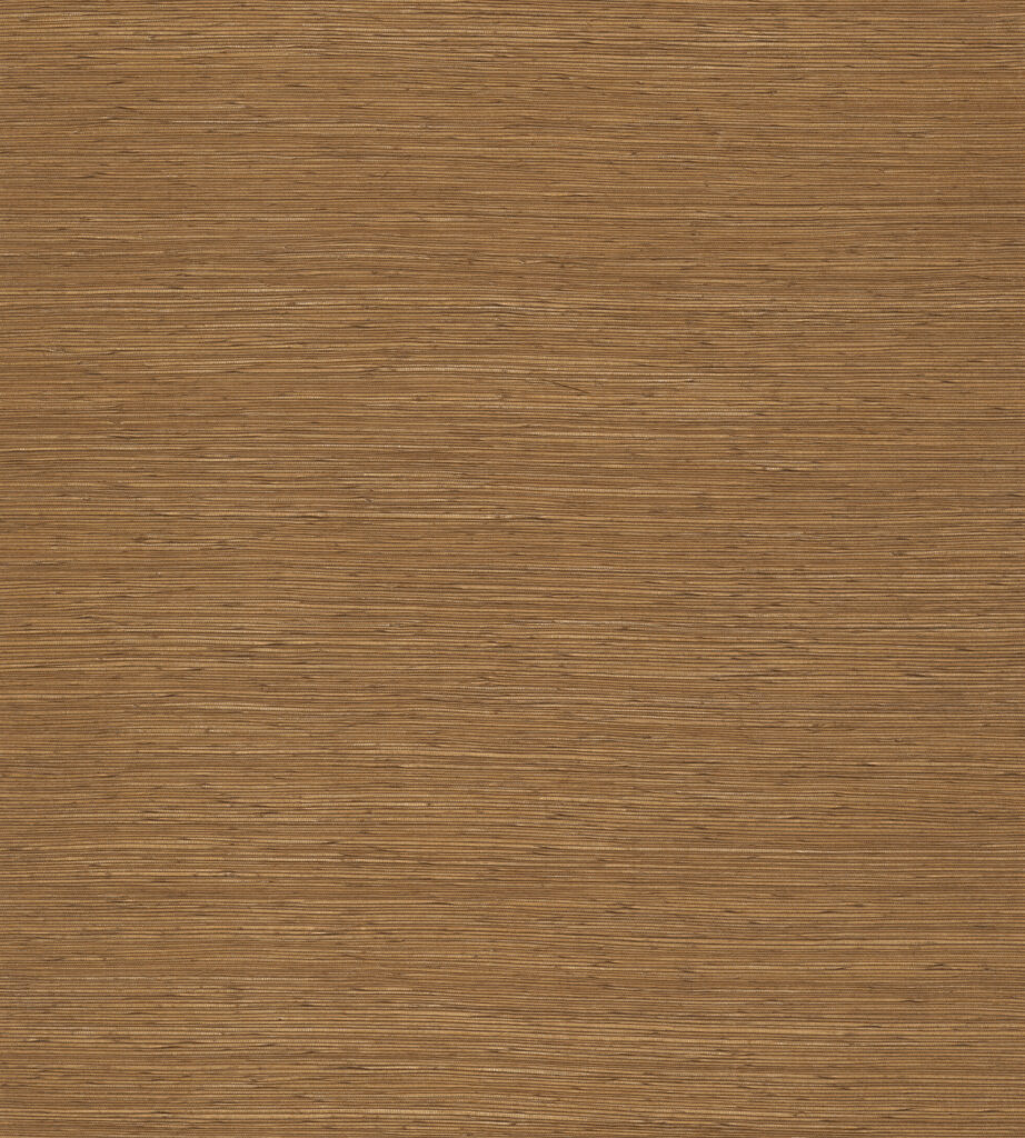 Bruin behang met een fijne horizontale textuur uit de Arte Prismatic Gradient collectie.