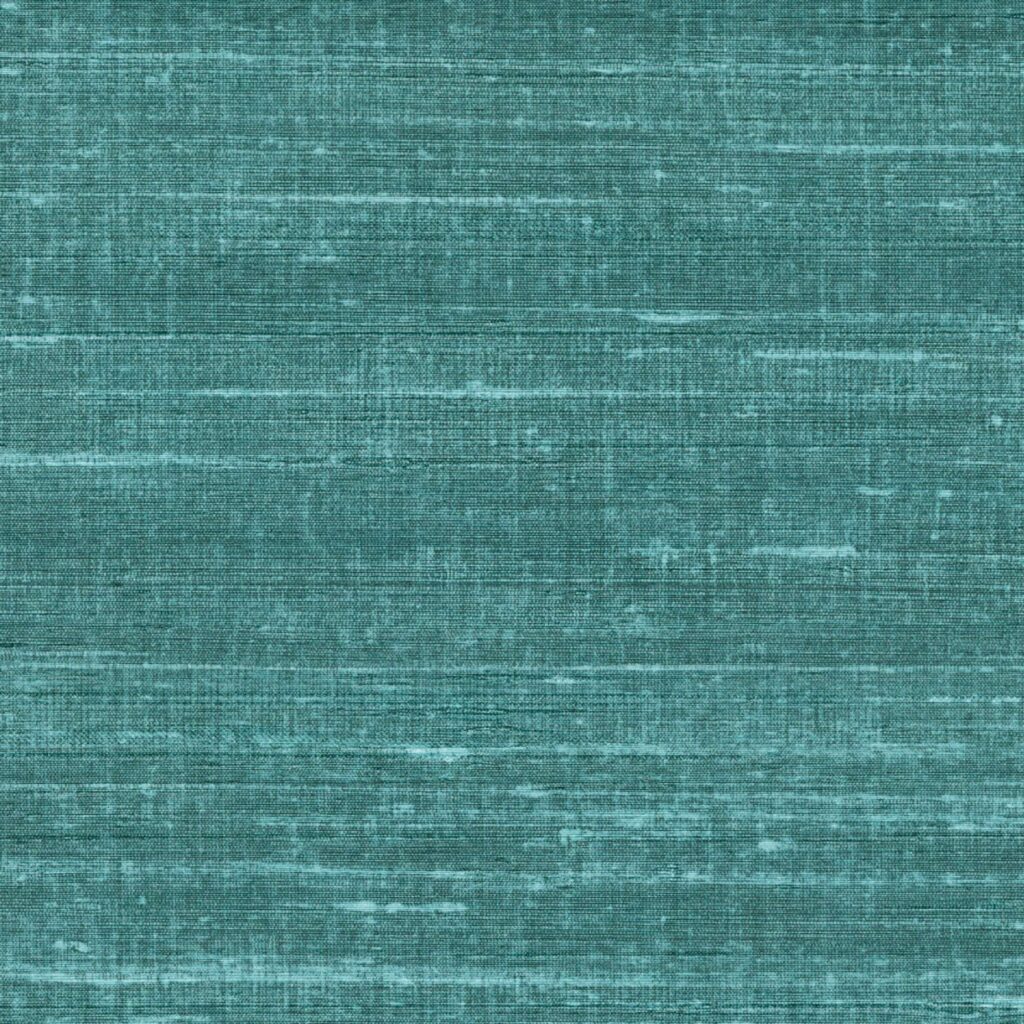 turquoise zijde Kosa behang van Elitis uit de collectie Elixit de soies