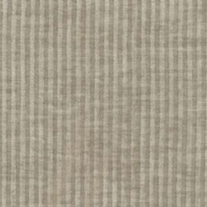 Detail van een bijzondere textielmuurbekleding met een taupe kleurig ribbeltje.
