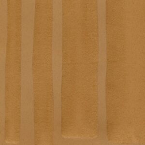 Detail van een goud kleurig 3D akoestisch behang met een willekeurig streeppatroon
