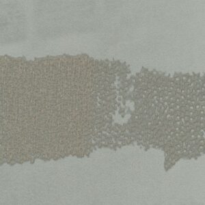 Blauw, grijs kleurig 3D textiel behang met een abstract patroon