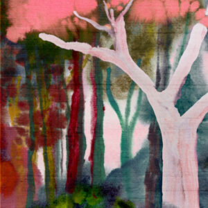 Arte Alaya Banyan behang in kleur Red Blossom (11530) - Product close-up