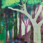 Arte Alaya Banyan behang in kleur Deep Forest (11531) - Product close-up