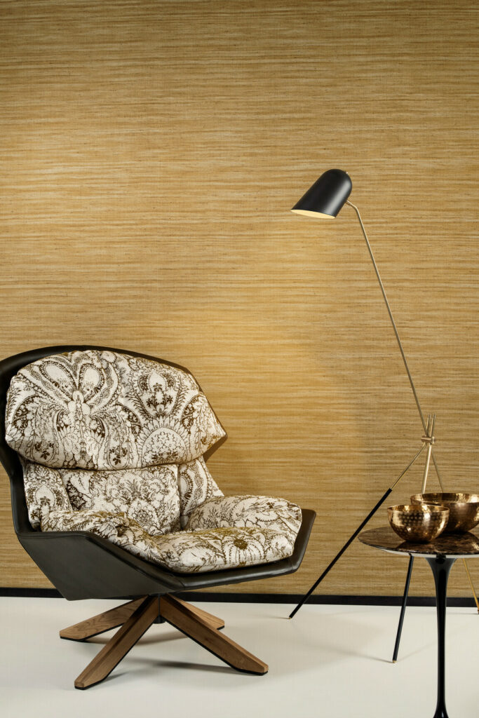 Arte Lino Lignes behang in kleur 40501 (40501) - Interieur impressie