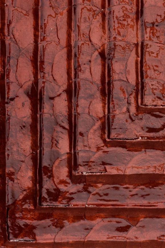 Arte Luster Cornice behang in kleur Garnet (70333) - Product close-up