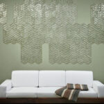 Arte Luster Lucea behang in kleur Seagrass (70312) - Interieur impressie