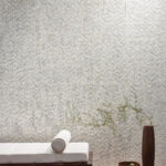 Arte Luster Perula behang in kleur Pearl (70300) - Interieur impressie