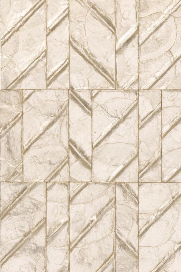 Arte Luster Perula behang in kleur Coquille (70301) - Product close-up