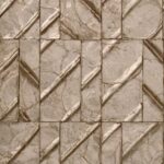 Arte Luster Perula behang in kleur Sepia (70302) - Product close-up